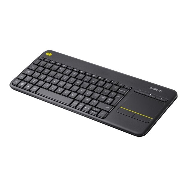 Belaidė klaviatūra LOGITECH Wireless Touch K400 Plus - INT BLACK