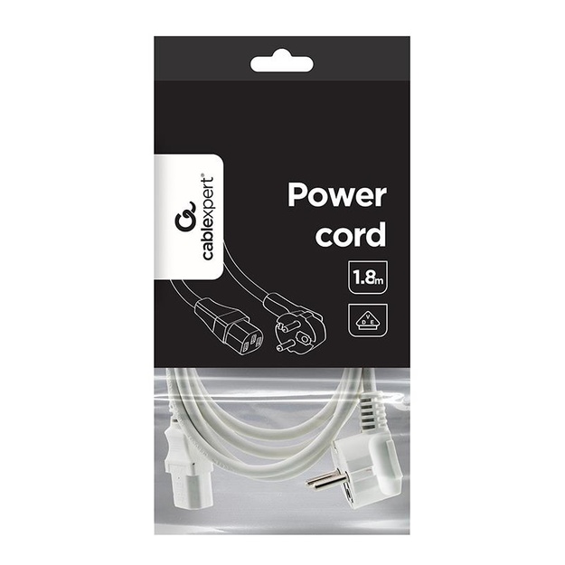 CABLE POWER C13 1.8M/PC-186W-VDE GEMBIRD