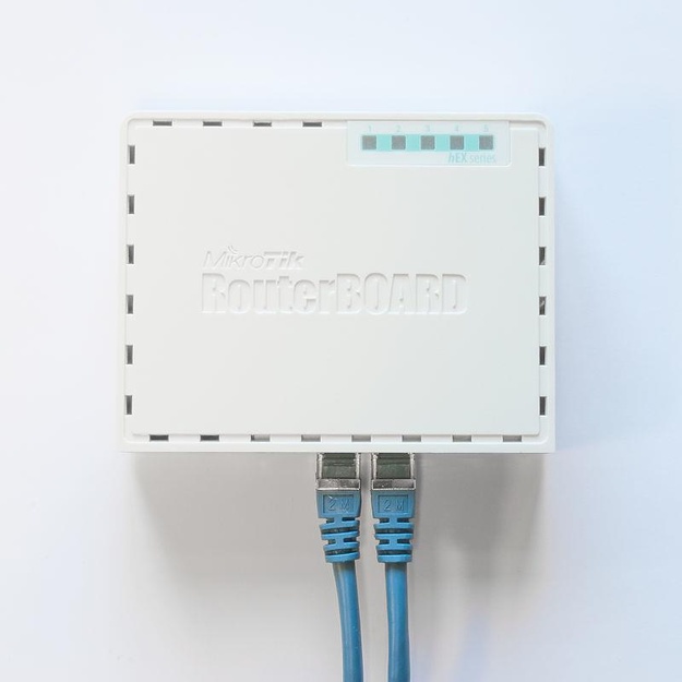 Maršrutizatorius NET ROUTER 10/100/1000M 5PORT/HEX RB750GR3 MIKROTIK