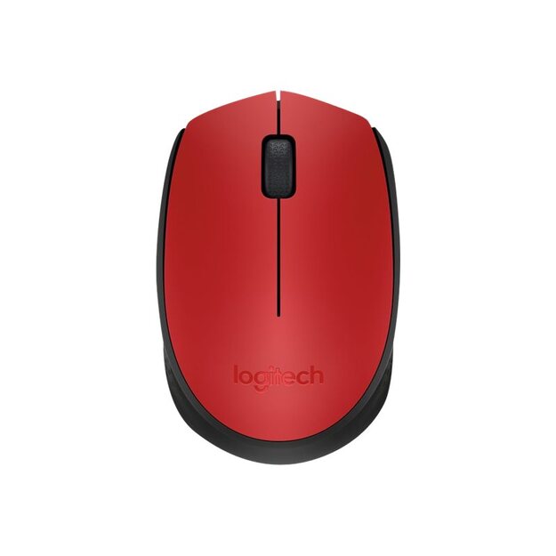 Kompiuterinė pelė belaidė LOGITECH M171 RED 16