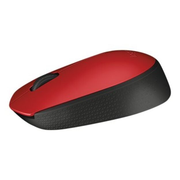 Kompiuterinė pelė belaidė LOGITECH M171 RED 14