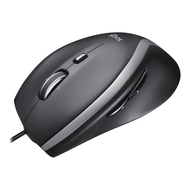 Kompiuterinė pelė laidinė MOUSE USB OPTICAL M500S/BLACK 910-005784 LOGITECH