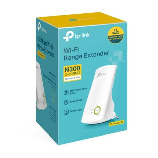 Belaidžio ryšio stiprintuvas 300MBPS TL-WA854RE TP-LINK