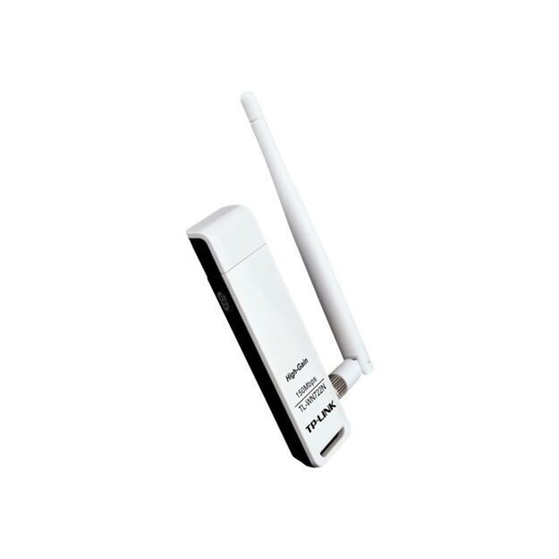 USB belaidžio tinklo Wi-Fi adapteris 150MBPS HIGH GAIN TL-WN722N TP-LINK