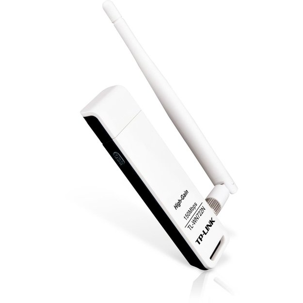 USB belaidžio tinklo Wi-Fi adapteris 150MBPS HIGH GAIN TL-WN722N TP-LINK