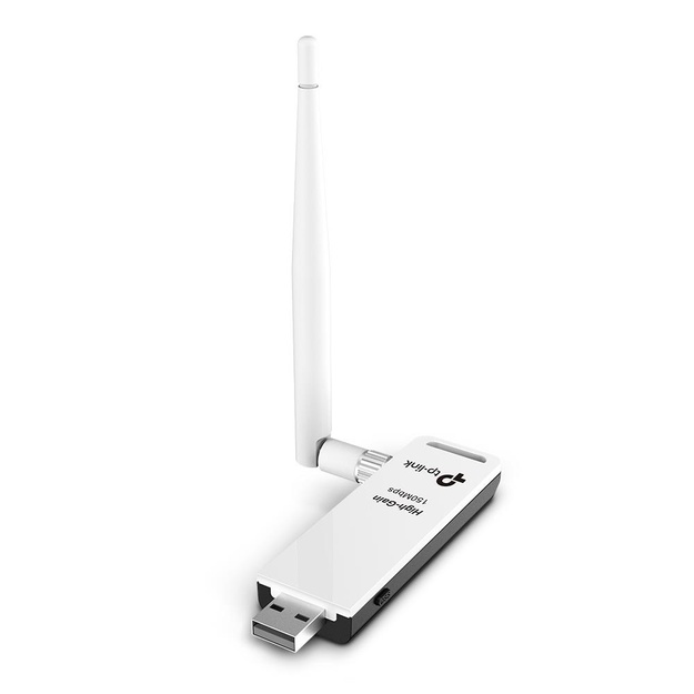 USB belaidžio tinklo Wi-Fi adapteris 150MBPS HIGH GAIN TL-WN722N TP-LINK