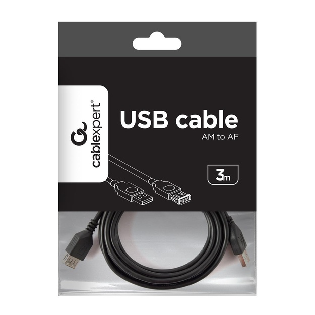 CABLE USB2 EXTENSION AM-AF/3M CCP-USB2-AMAF-10 GEMBIRD