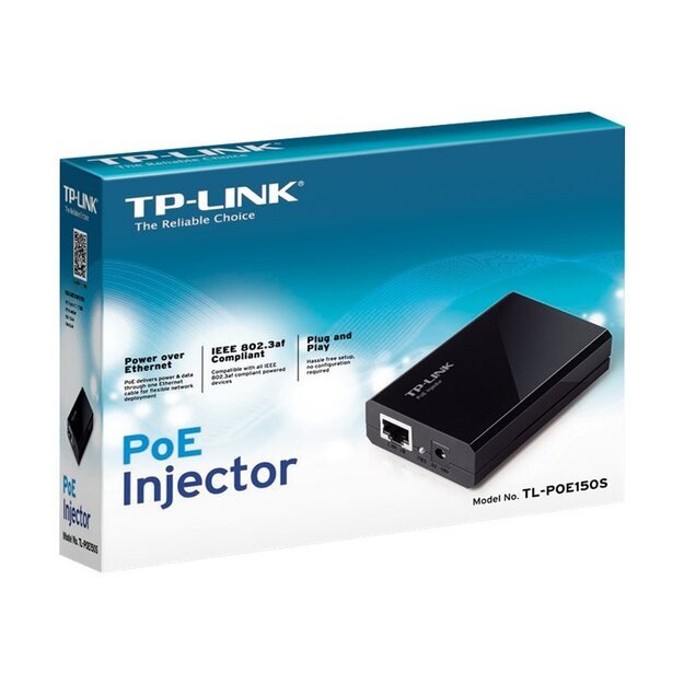 PoE maitinimo šaltinis injector TL-POE150S TP-LINK