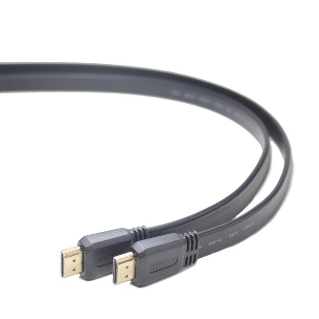 Vaizdo kabelis HDMI-HDMI 1.8M V2.0/FLAT CC-HDMI4F-6 GEMBIRD