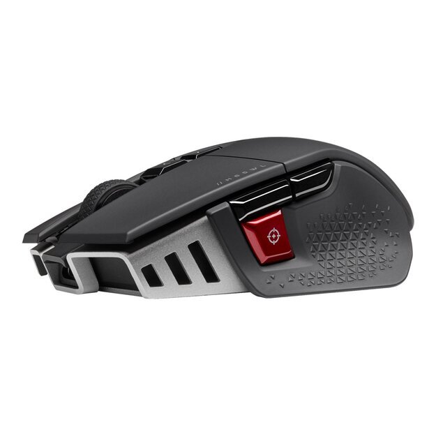 CORSAIR M65 RGB ULTRA Wireless Gaming Mouse Backlit RGB LED Optical Silver ALU Black