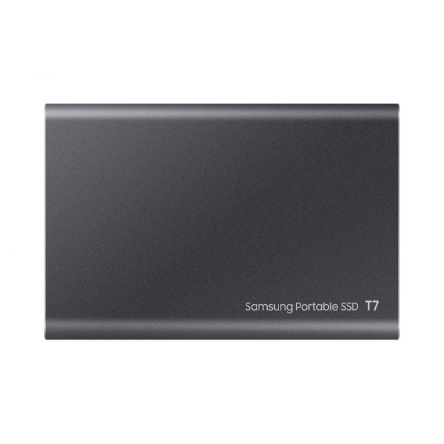 Išorinis kietasis diskas SSD |SAMSUNG|T7|1TB|USB 3.2|Write 1000 MBytes/sec|Read 1050 MBytes/sec|MU-PC1T0T/WW