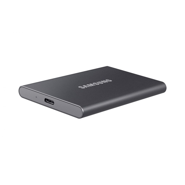 Išorinis kietasis diskas SSD |SAMSUNG|T7|1TB|USB 3.2|Write 1000 MBytes/sec|Read 1050 MBytes/sec|MU-PC1T0T/WW