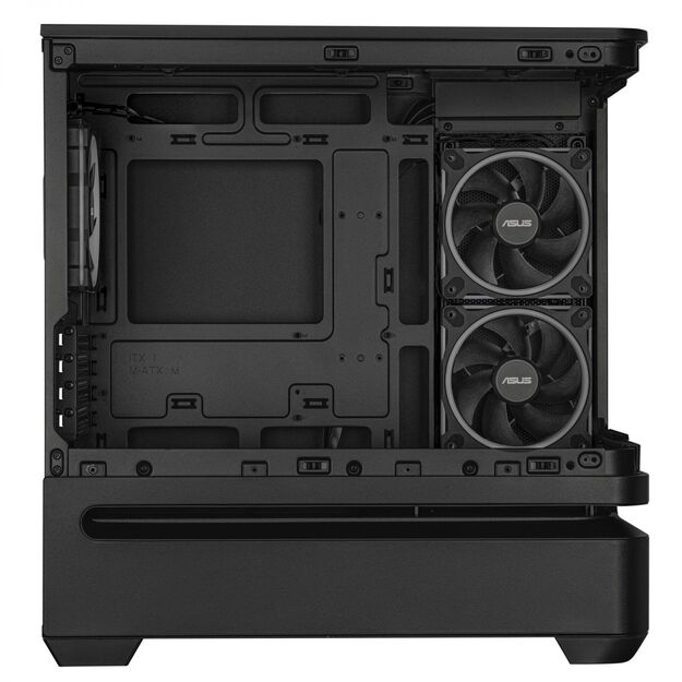 Case|ASUS|micro ATX/Mini-ITX|Black|Midi Tower|PC|Prime AP202 ARGB|PRIMEAP202TG