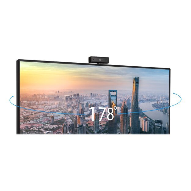 Monitorius verslui ASUS Display BE24EQK Business 23.8inch Full HD IPS Frameless Full HD Webcam Mic Array Flicker free Low Blue Light HDMI