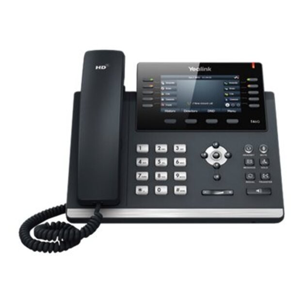 YEALINK SIP-T46U - VOIP PHONE WITHOUT POWER SUPPLY