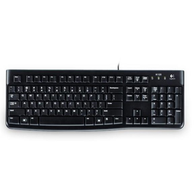 Klaviatūra laidinė K120 FOR BUSINESS LIT/OEM 920-002526 LOGITECH