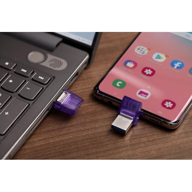 USB raktas USB3.2/256GB DTDUO3CG3/256GB KINGSTON