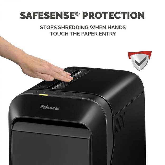 SHREDDER POWERSHRED LX221/BLACK 5050401 FELLOWES
