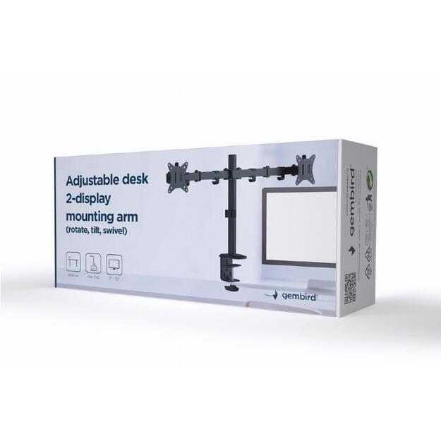 DISPLAY ACC MOUNTING ARM/17-32  MA-D2-01 GEMBIRD