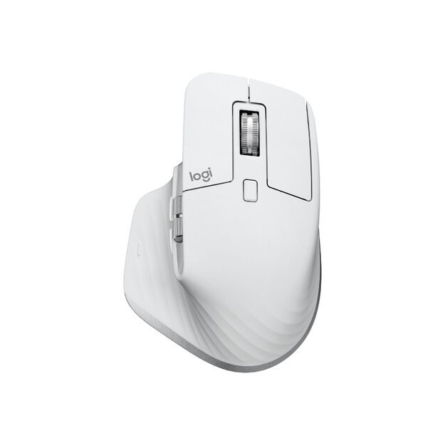 LOGITECH MX Master 3S For Mac Performance Wireless Mouse - PALE GREY - EMEA