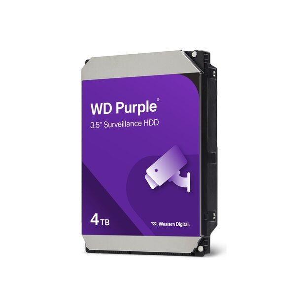 WD Purple 4TB SATA HDD 3.5inch internal 256MB Cache