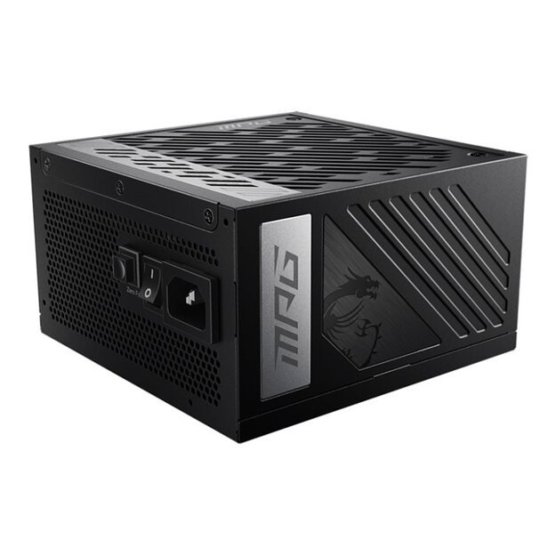 Power Supply|MSI|750 Watts|Efficiency 80 PLUS GOLD|PFC Active|MAGA750GLPCIE5