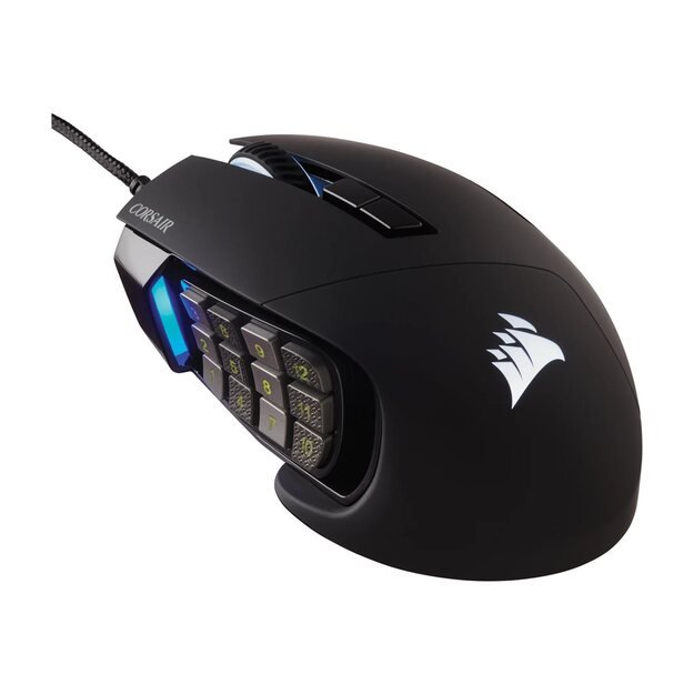 CORSAIR Scimitar Elite Wireless Gaming Mouse Wireless Backlit RGB LED 26000 DPI Optical