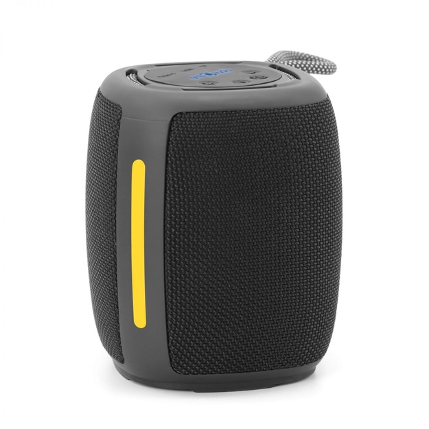 Portable Speaker|GEMBIRD|Black|Portable/Wireless|1xUSB-C|Bluetooth|SPK-BT-LED-03-BK