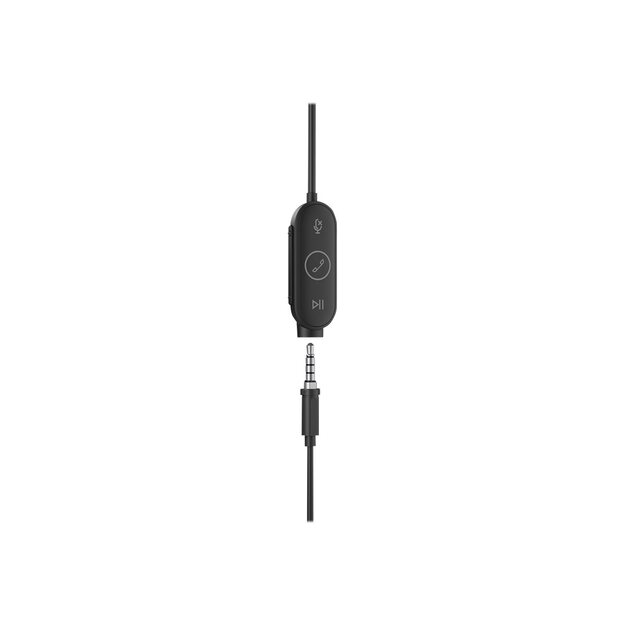 LOGITECH Zone Wired Earbuds Teams - Graphite - EMEA