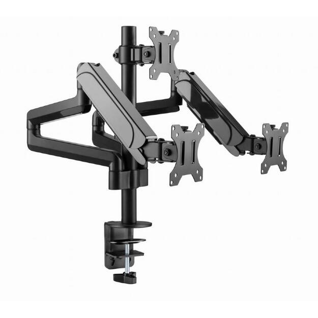 Monitoriaus laikiklis GEMBIRD Desk mounted adjustable mounting arm for 3 monitors - full-motion