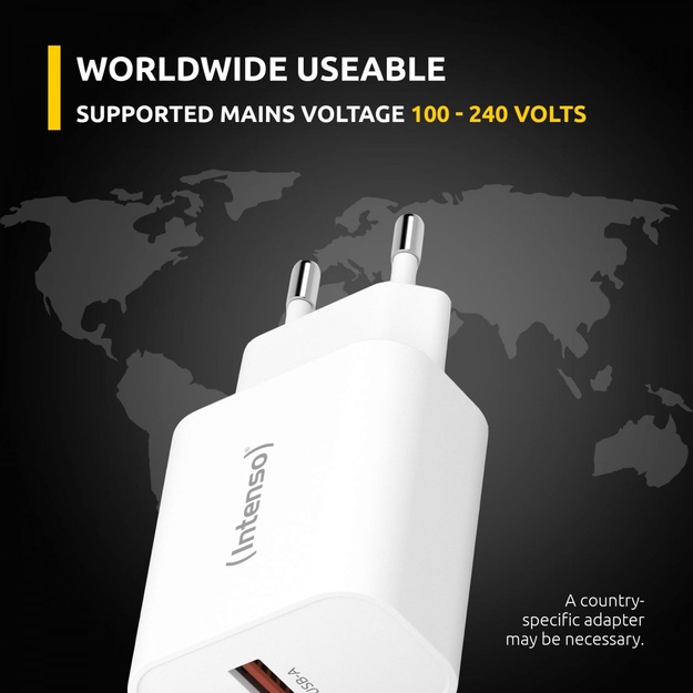 POWER ADAPTER USB-A/USB-C/7803012 INTENSO