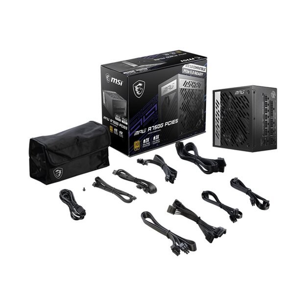 MSI MAG A750GL PCIE5 750W POWER SUPPLY