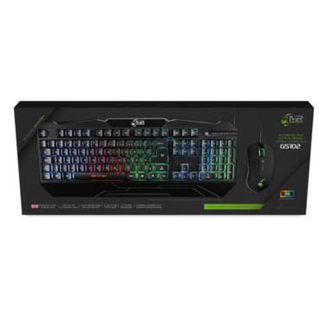 KEYBOARD+ MOUSE GS102 BLACK/MRGS102-UK MEDIARANGE 4