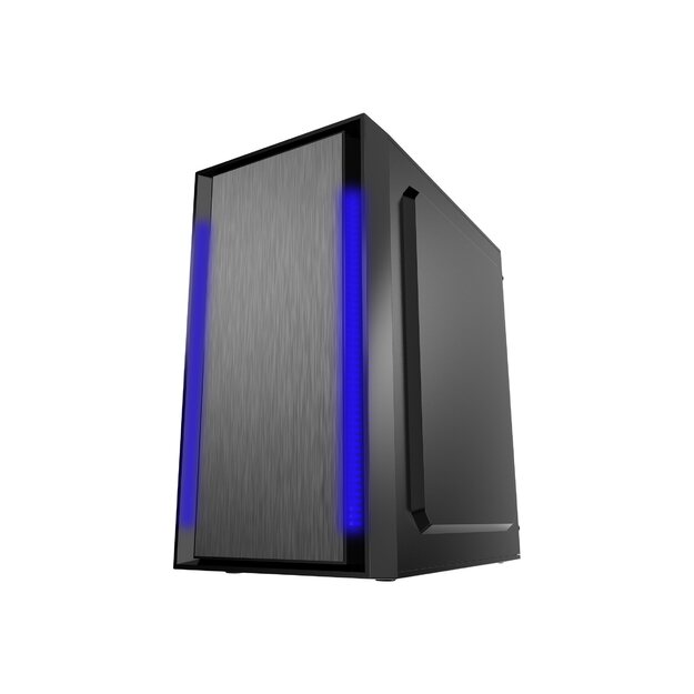 GEMBIRD CCC-FORNAX-960B Gaming design PC case 3 x 12cm fans blue