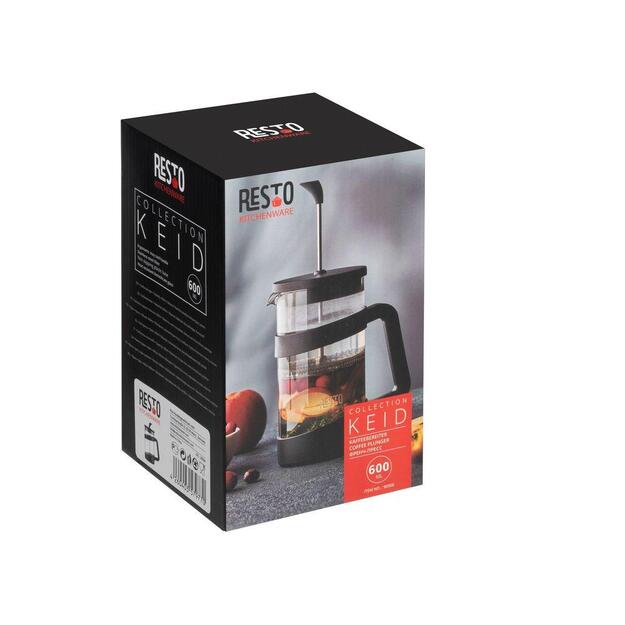 FRENCH PRESS 600ML/90508 RESTO 18