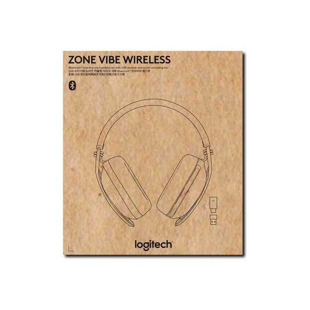 LOGITECH ZONE VIBE WIRELESS MS - GRAPHITE 23