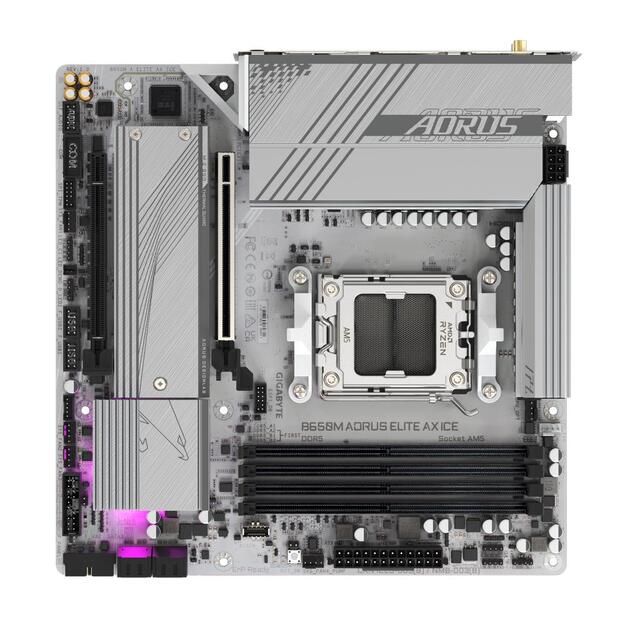 GIGABYTE B650M A ELITE AX ICE