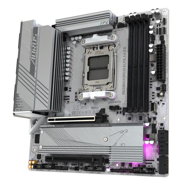 GIGABYTE B650M A ELITE AX ICE