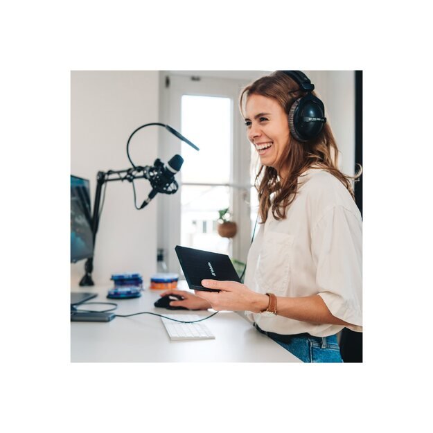 VERBATIM Mobile Blu-Ray ReWriter slim external USB3.0 black incl. software Mdisc support 31