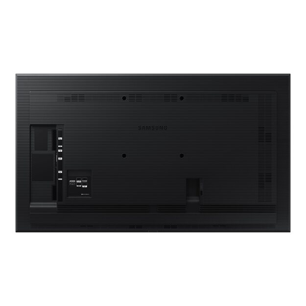 SAMSUNG QB85R-B 85inch UHD/4K 16:9 edge-LED 350nits Speakers 2x10W black DVI-D 2xHDMI 2.0 RS232 in/out USB 2.0x2 WiFi 2.4GH