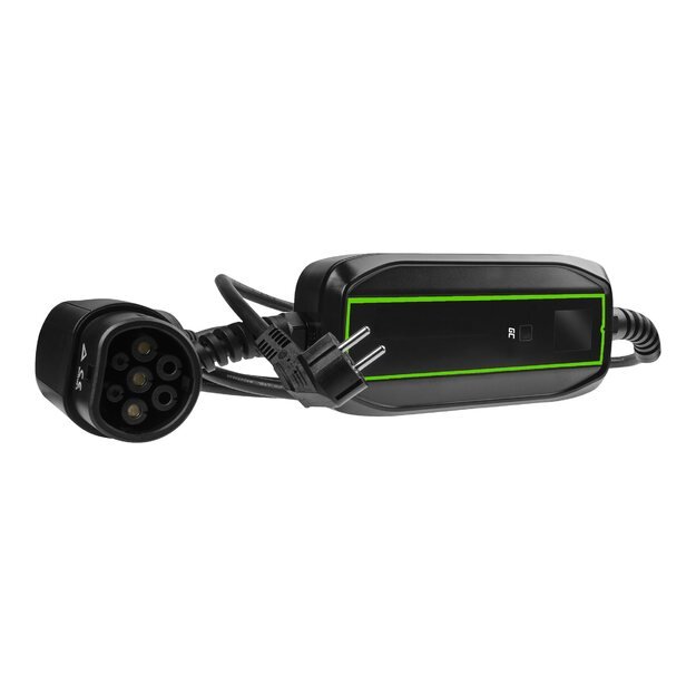 GREENCELL Charger mobile GC EV PowerCable 3.6kW Schuko - Type 2 for charging electric cars and Plug-In hybrids 20
