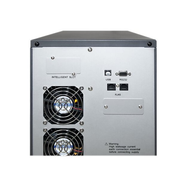 QOLTEC 53044 Uninterruptible power supply On-line 10KVA 8kW LCD USB 9