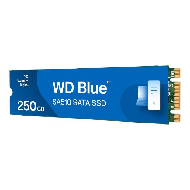 WD Blue SA510 SSD 250GB M.2 2280 SATA III 6Gb/s internal single-packed