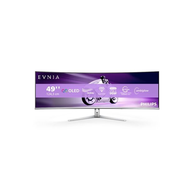 PHILIPS 49M2C8900L/00 48.8inch QD-OLED 5120x1440 144Hz HDMI 27