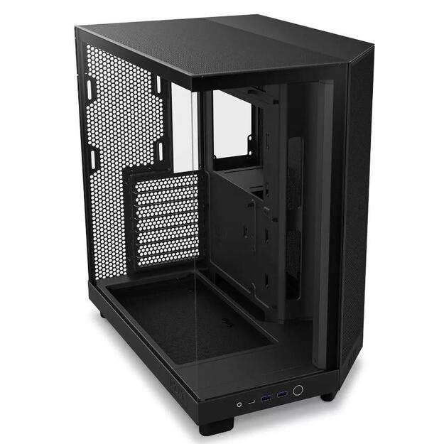 NZXT PC case H6 Flow RGB midi tower black