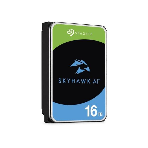 SEAGATE Surveillance Video Optimized AI Skyhawk 16TB HDD SATA 6Gb/s 512MB cache 3.5inch CMR Helium