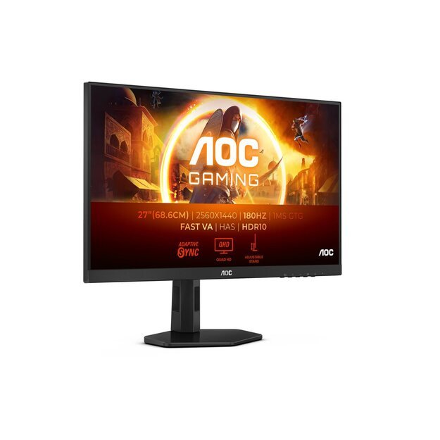 AOC Q27G4XN 27inch 2560x1440 0.5ms 2xHDMI DP Black/Grey