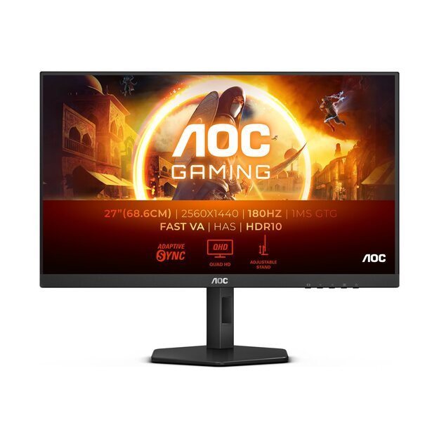 AOC Q27G4XN 27inch 2560x1440 0.5ms 2xHDMI DP Black/Grey