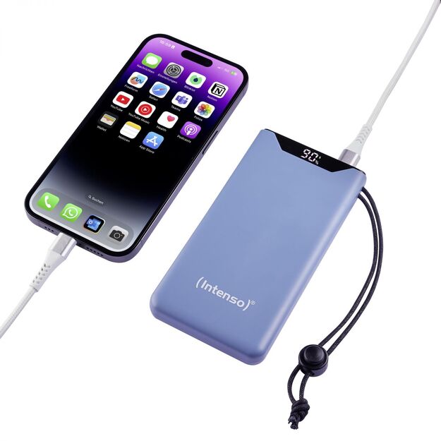 POWER BANK USB 10000MAH/BLUE 7332035 INTENSO