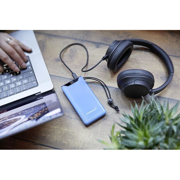 POWER BANK USB 10000MAH/BLUE 7332035 INTENSO